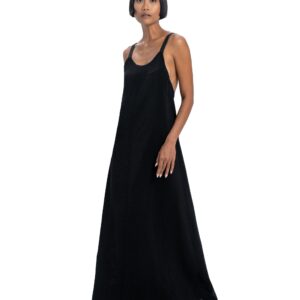 Maxi dress in black