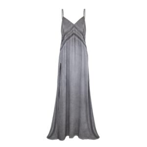 Maxi dress with front split