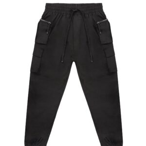 Four Pocket Cargo Pants in black